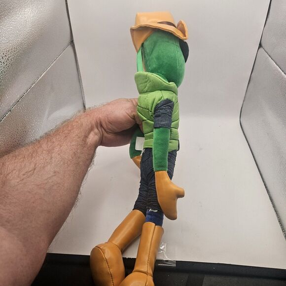 ALIEN FRESH JERKY 19" Area 51 USA Tall Thin Green PLUSH Baker CA SOUVENIR - Picture 6 of 9